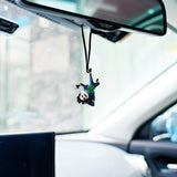 Joker Clown Car Pendant – Rear View Mirror Hanging Charm, Unique Interior Decoration