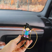 Dragon Ball Car Swing Ornament – Rear View Mirror Hanging Decoration, Fun Car Interior Accessory