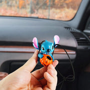 Stitch Car Swing Ornament – Rear View Mirror Hanging Decoration, Fun Interior Accessory